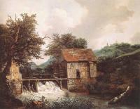 Jacob van Ruisdael - Two Watermills And An Open Sluice Near Singraven